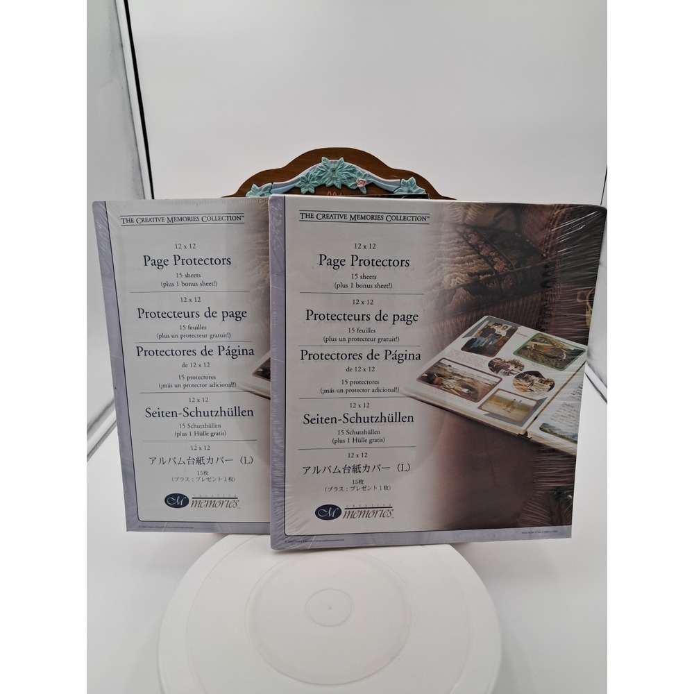 2 Pack 12 X 12 Creative Memories Scrapbook Page Protectors. 15‎ Pages Each - Picture 4 of 4